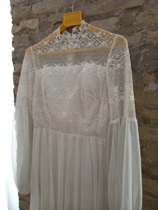 Vestido Novia Vintage Blanco Nuevo