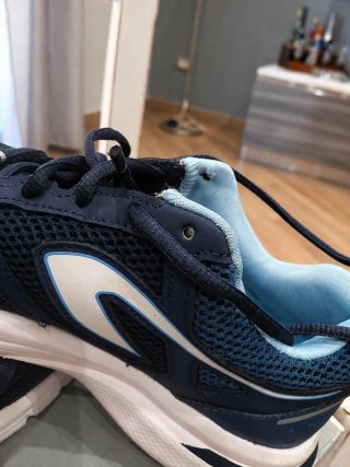 Scarpe da running Kalenji blu e bianche