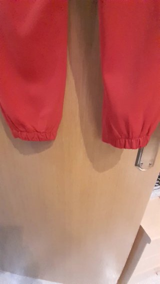 Pantalón de vestir rojo