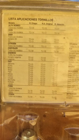 Antirrobo Ruedas Coche LAHORE