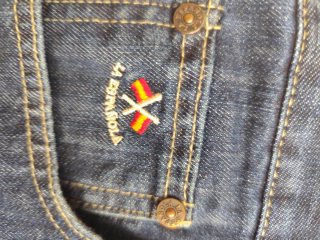 Pantalón vaquero hombre azul