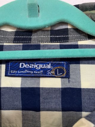 Camisa Desigual cuadros Talla L