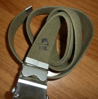 Cintura bassa in canapa Esercito Italiano Militare