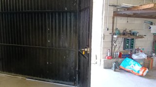 Portal de garaje abatible 320x248