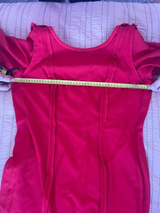 Traje de flamenca rojo