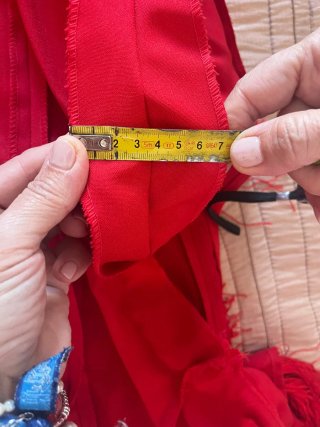 Traje de flamenca rojo