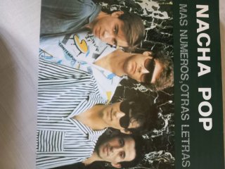Vinilo Nacha Pop - Mas Numeros, Otras Letras