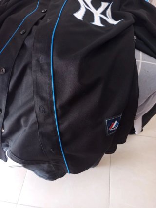 Camiseta Majestic New York Yankees MLB Negra
