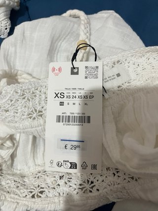 Top Zara Blanco