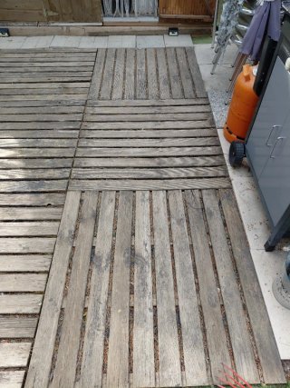 Losetas de madera para exterior