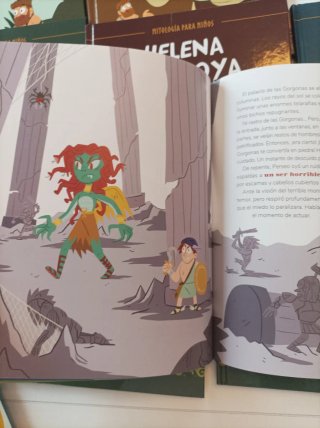 Libros de mitología griega para niños. Educativos.