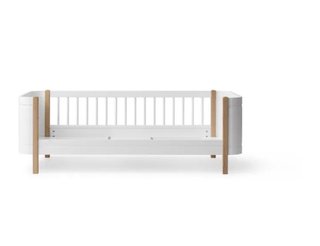 Cama infantil Oliver Forniture madera + colchón