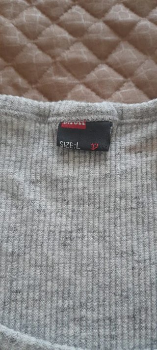 Canotta Diesel Grigia Taglia L