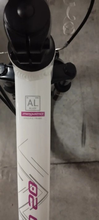 Bicicleta infantil Megamo 20 pulgadas blanca