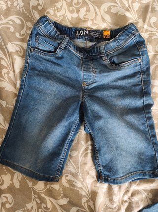 Pantalones cortos vaqueros niño 10 años LDN