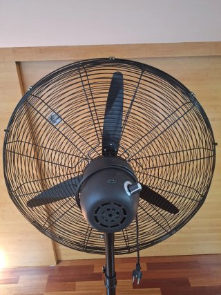 Ventilador Industrial Negro Marca: Vp 26660 METALS