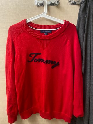 Jersey Tommy Hilfiger Rojo Talla L