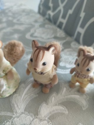 Familia de Ardillas Sylvanian Families