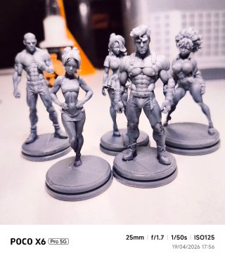 Team Americane - Squillo City (Set 1 di 5) - Resin