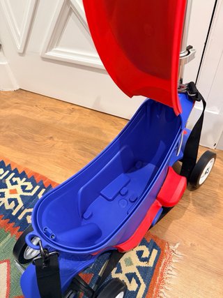 Patinete 4 ruedas con asiento