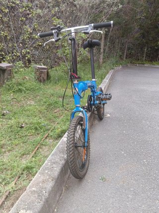 Bicicleta plegable aluminio 16' TEEN