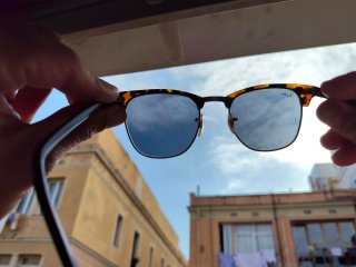 Gafas de sol Ray-Ban Clubmaster RB3016 Marrones/Gr