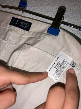 Pantalones Armani Jeans Beige