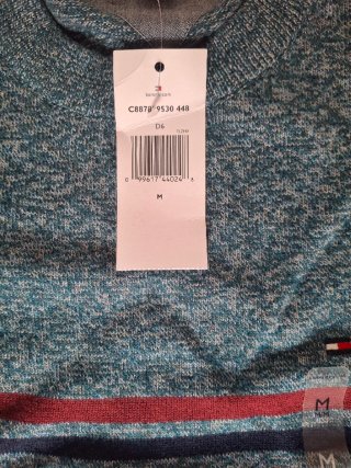 Jersey Tommy Hilfiger Talla M Rayas