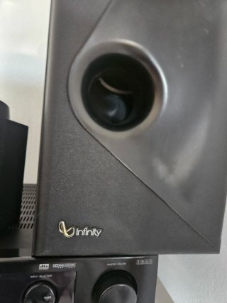 Sherwood Amplificador AV + 2 Altavoces Infinity