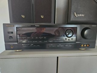 Sherwood Amplificador AV + 2 Altavoces Infinity