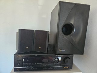 Sherwood Amplificador AV + 2 Altavoces Infinity