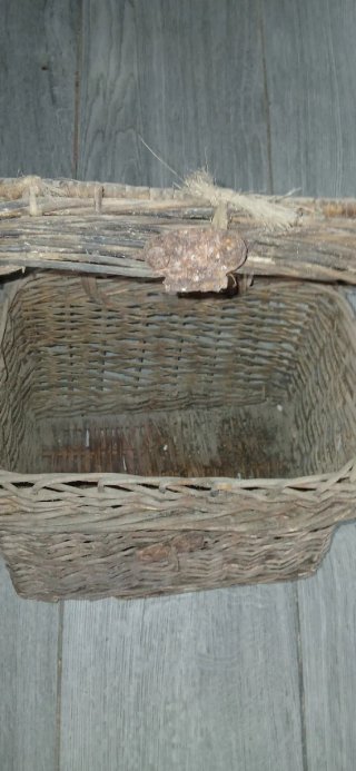 Cestas de mimbre vintage