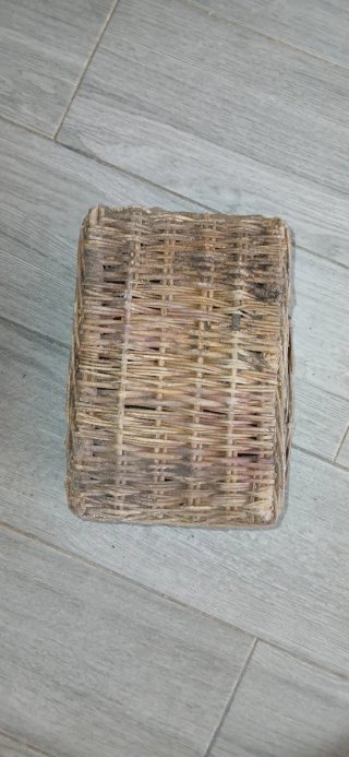 Cestas de mimbre vintage