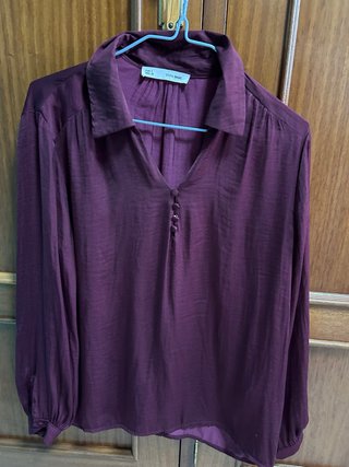 Blusa Sfera Basic Morada Talla S
