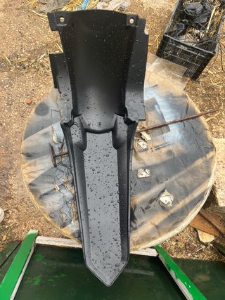 Guardabarros Trasero YZ125 Negro