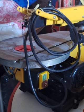 Sierra de marquetería Powerplus