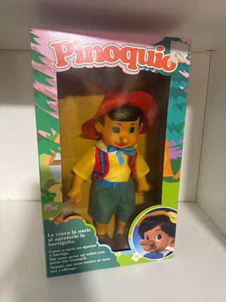 Muñeco Pinocho Vintage Años 70