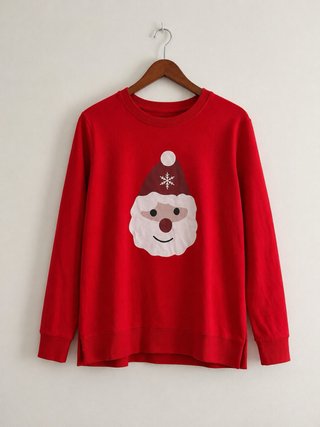 Sudadera Papa Noel Roja