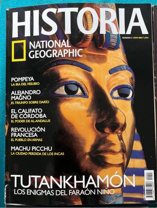 Revistas Historia National Geographic Egipto