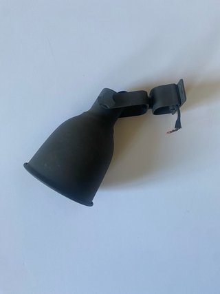 Lámpara de pared Ikea negra