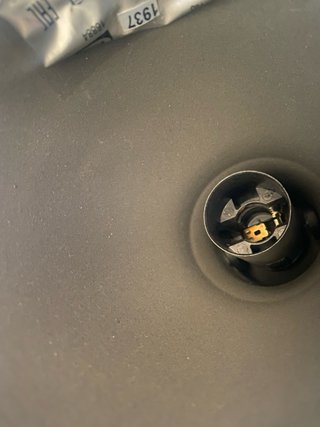 Lámpara de pared Ikea negra