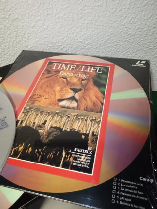 2 Laser Disc El Mundo de los Animales