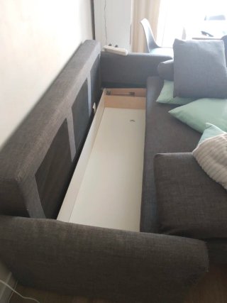 Sofá Cama Ikea Friheten Gris