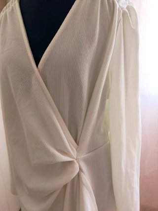 Vestido blanco elegante