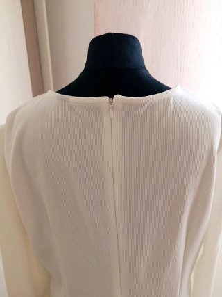 Vestido blanco elegante