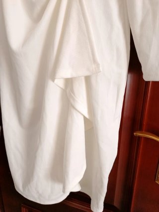 Vestido blanco elegante