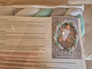 Treccia per culla del bambino