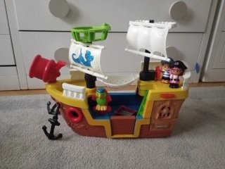 Barco Pirata Juguete Mattel