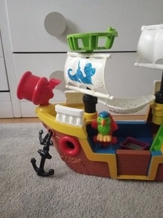 Barco Pirata Juguete Mattel