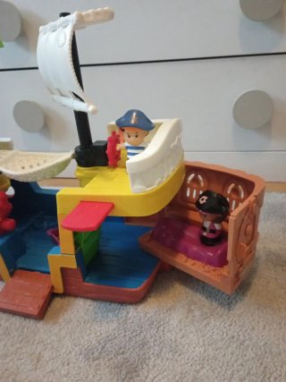 Barco Pirata Juguete Mattel